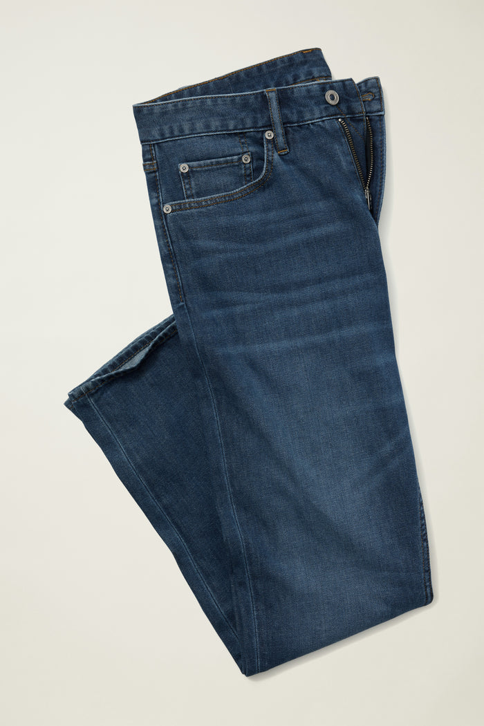 Stretch Lightweight Jeans - Slim Taper Fit
