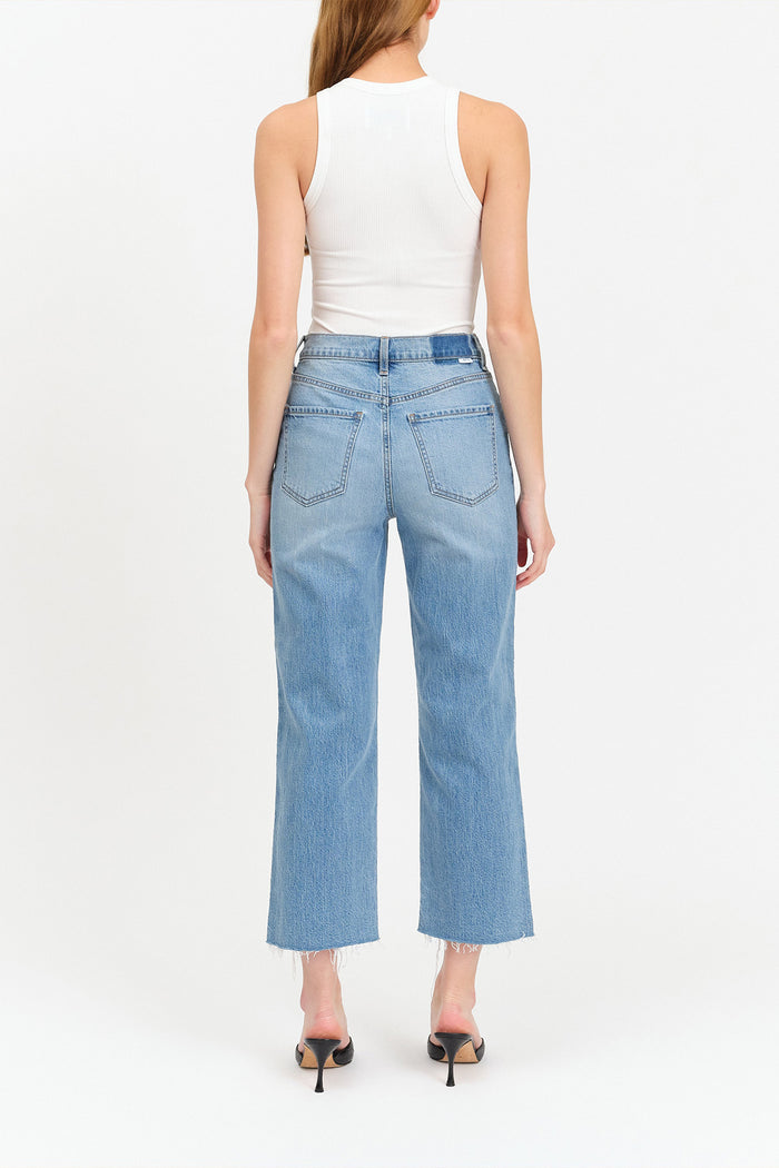 Sundaze Crop Straight in Marina Vintage