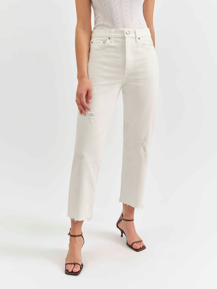 Sundaze Crop Straight in Swan