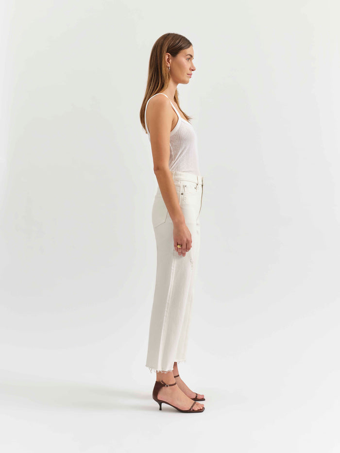 Sundaze Crop Straight in Swan