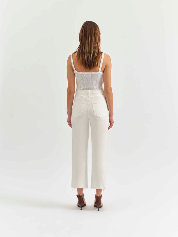Sundaze Crop Straight in Swan