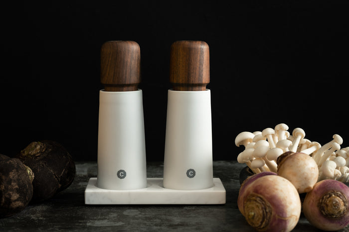 Tabletopper, white marble 2