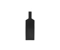 A tall black vase from the Tall Silhouette Vases collection, set against a plain white background, evokes sleek lines and a minimalist contemporary aesthetic.
