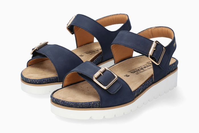 Mobils Tarina Jeans Blue Women's Sandal