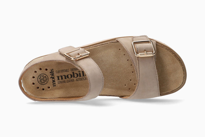 Mobils Tarina Light Light Taupe Women's Sandal Top