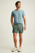 The Embroidered Chino Short
