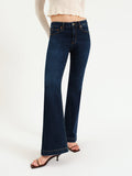 The Heartbreaker Mid Rise Flare in Hit Maker