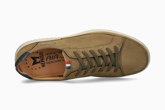 Mephisto Men's Thomas Sneaker Lichen Top