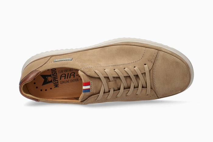 Mephisto Thomas Sneaker Taupe Top