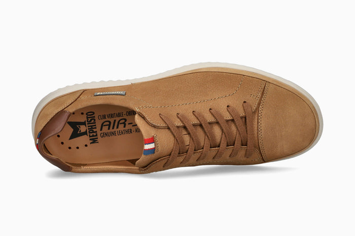 Mephisto Men's Sneaker Thomas Tobacco Top