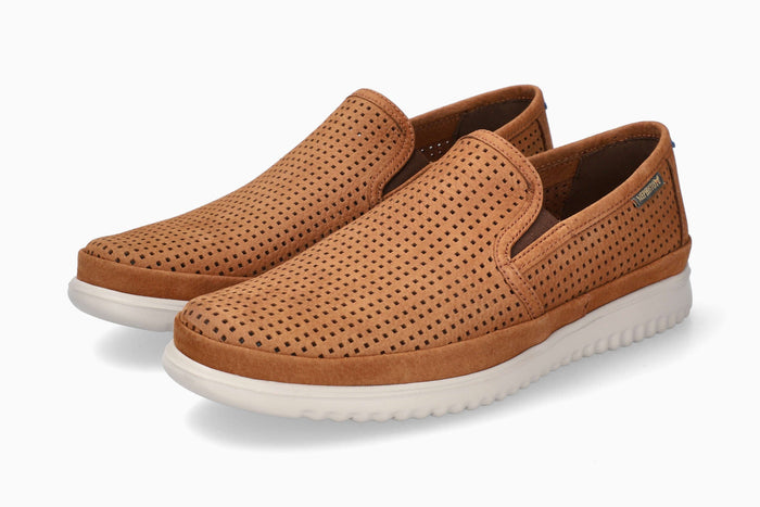 Mephisto Tiago Black Slip-On Brown