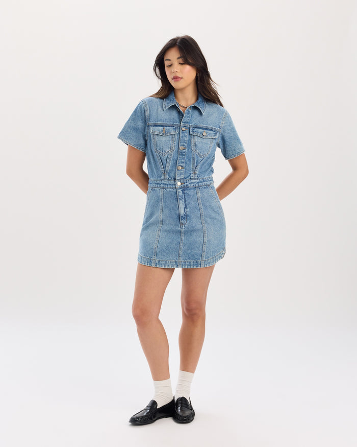 Topanga Dress in Plot Twist