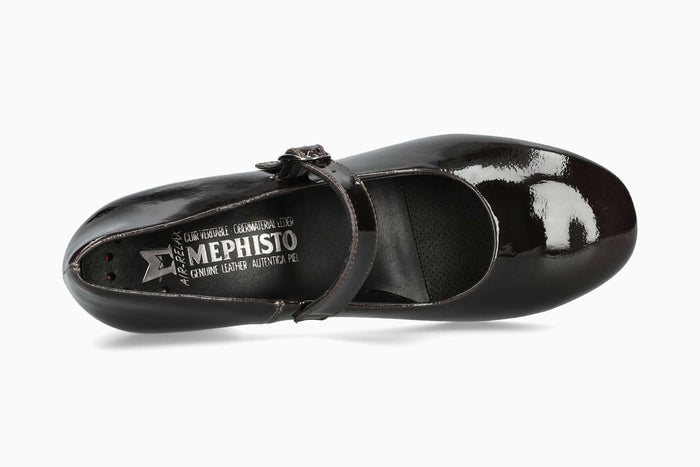 Mephisto Topaze Women's Heeled Shoe Plum Top
