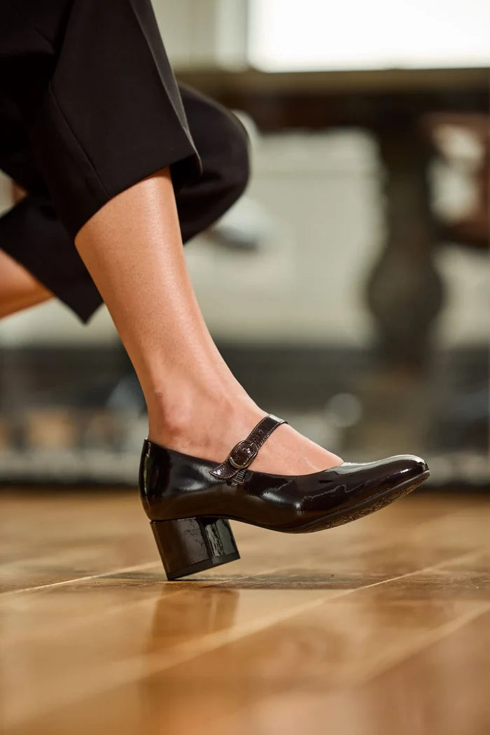 Mephisto Topaze Women's Heeled Shoe Plum Lifestyle