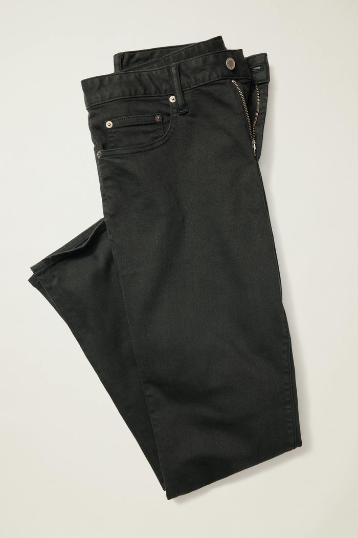 Travel Jeans - Slim Taper Fit - salem jet black