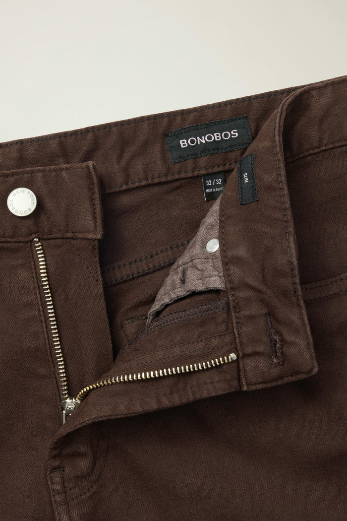 Travel Jeans - Slim Taper Fit - seattle java brown