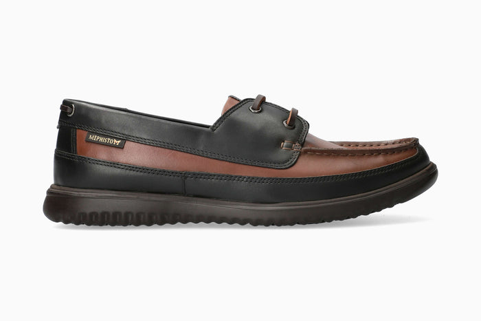 Mephisto Trevis Boat Shoe Chestnut