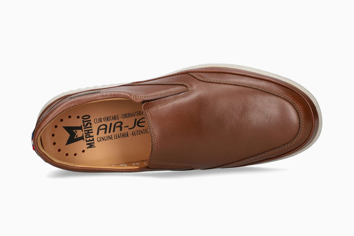 Mephisto Men's Twain Slip-Ons Hazelnut Top