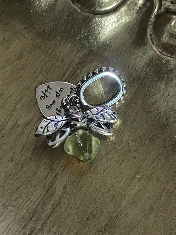 Uranium Glass (Firefly) Charm | Glow-In-The-Dark | Pandora Accessories