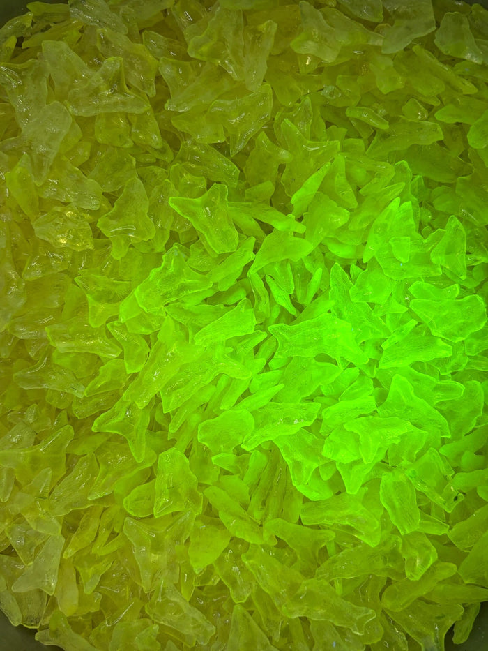 Uranium Glass Shards (50-200g) | UV Glowing Safe Chips For DIY Crafts