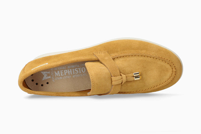 Mephisto Women's Loafer Valenza Ochre Top