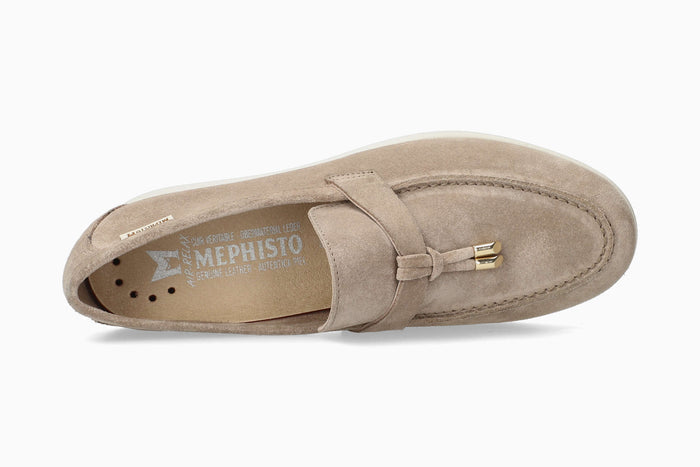 Mephisto Women's Loafer Valenza Taupe Top