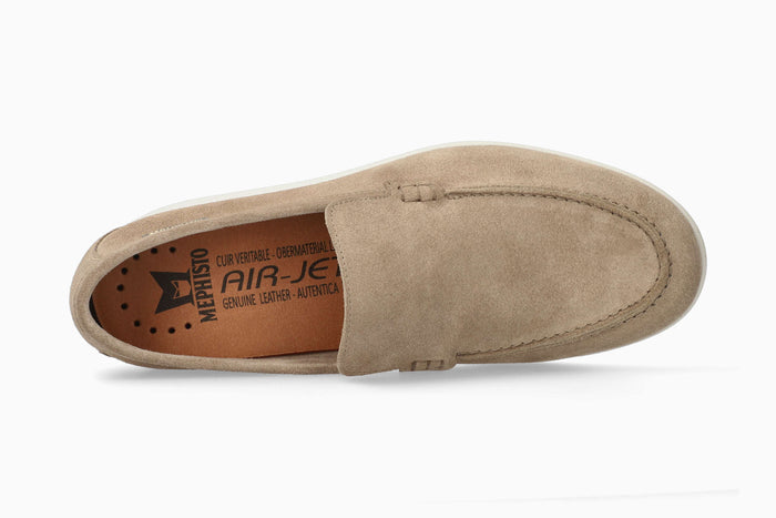 Mephisto Valner Men's Loafer Taupe Top