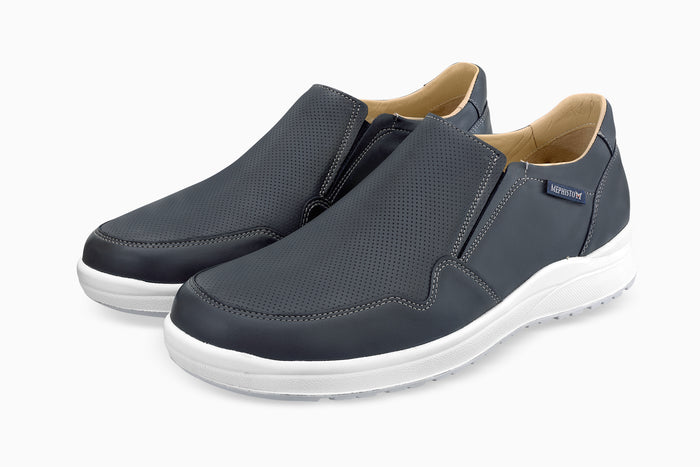 Mephisto Men's Slip On Valter Navy