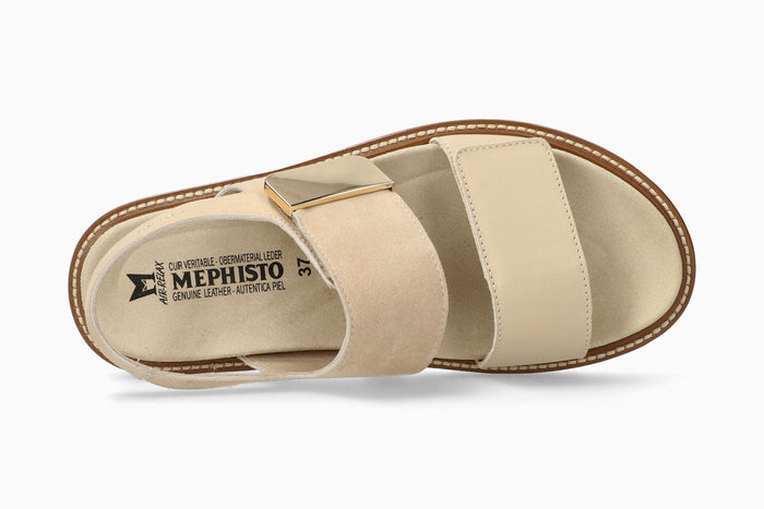 Mephisto Women's Sandal Violaine Light Sand Top