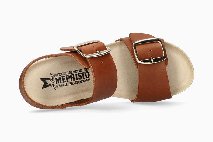 Mephisto Violett Women's Sandal Chestnut Top