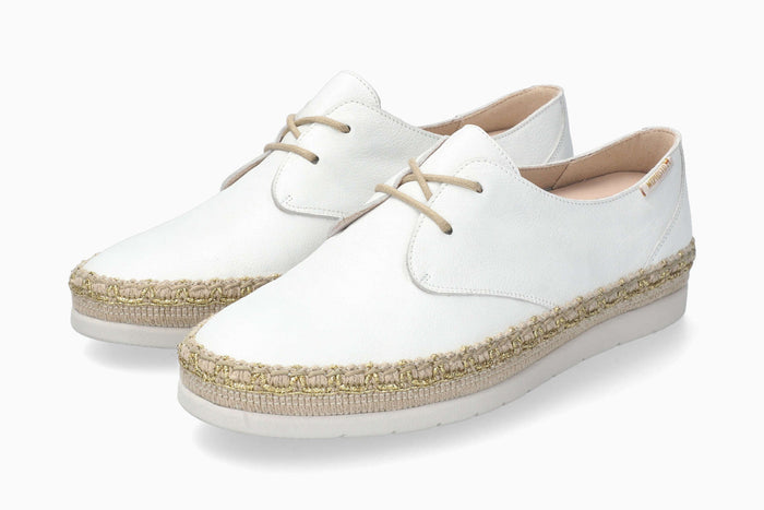 Voleta Mephisto Women's Shoe White Full Pair