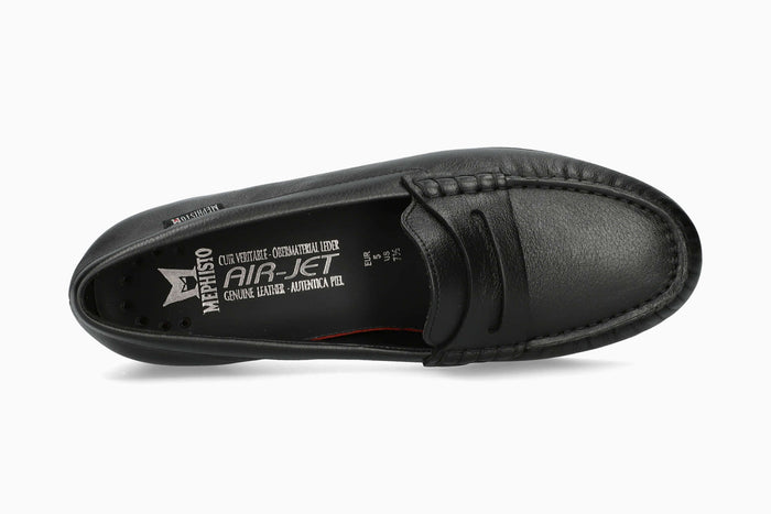 Mephisto Volga Women's Loafer Black Top
