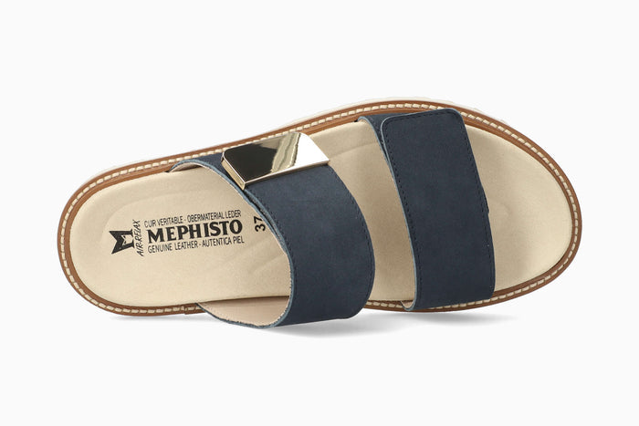 Mephisto Women's Sandal Vonny Jeans Blue Top