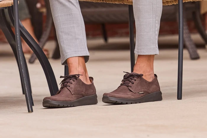 Mephisto Walker Men's Sneaker Dark Brown Lifestyle