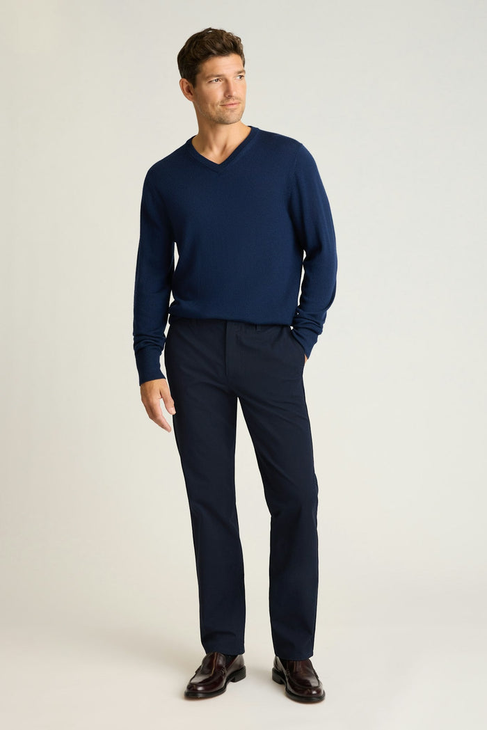 Washable Merino V-Neck Sweater