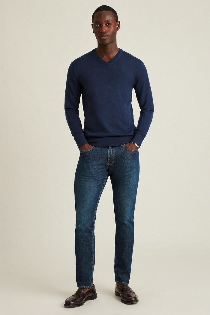 Washable Merino V-Neck Sweater