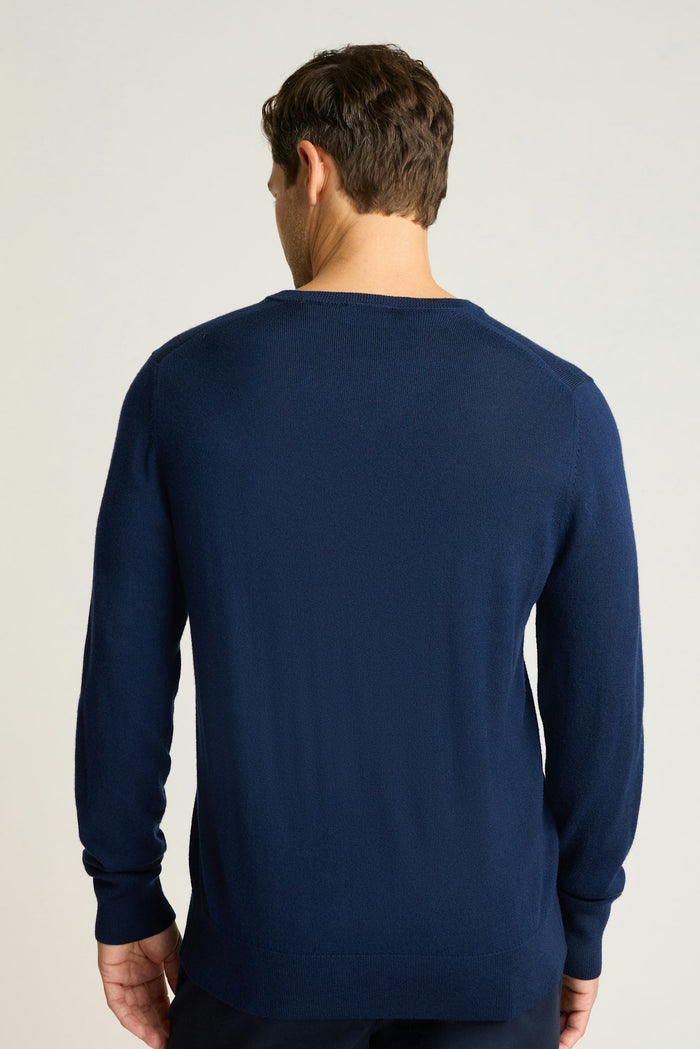 Washable Merino V-Neck Sweater