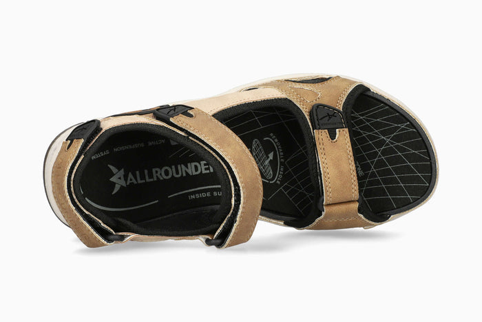 Allrounder Westside Bone Brown Women's Sandal Top