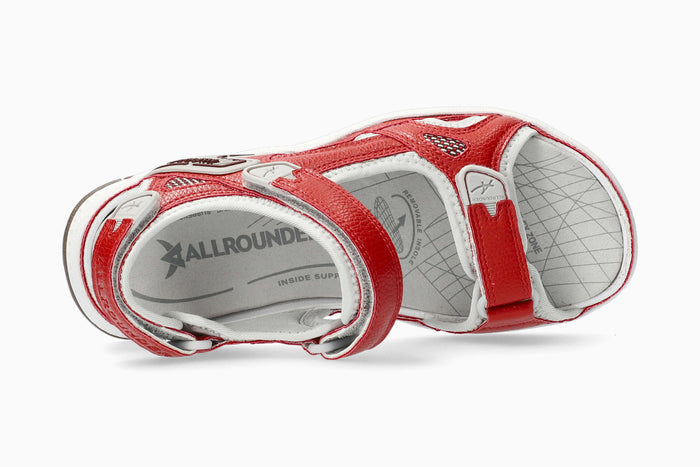 Allrounder Westside Red Women's Sandal Top