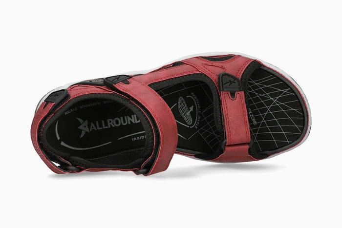 Allrounder Westside Rumba Red Women's Sandal Top