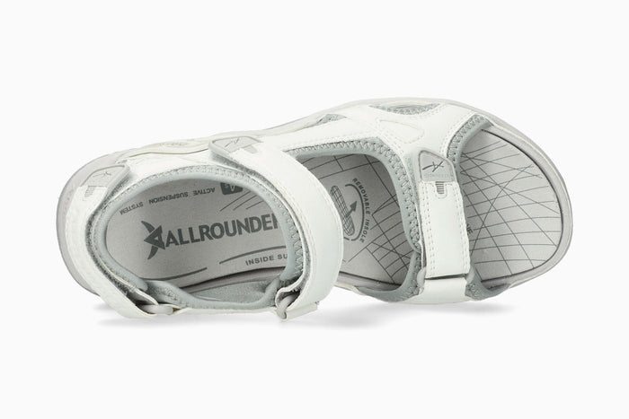 Allrounder Westside Women's Sandal White Top