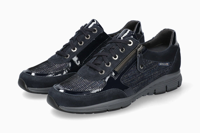 Mephisto Ylona Women's Sneaker Navy Mix