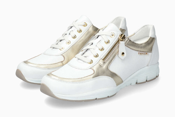 Mephisto Women's Sneaker Ylona White Charm