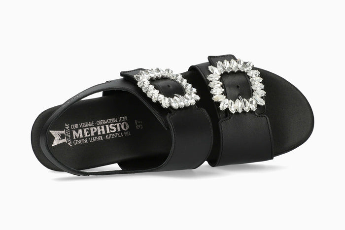 Mephisto Ysabel Spark Women's Sandal Black Top