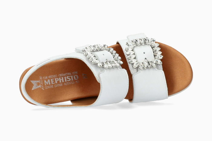 Mephisto Ysabel Spark Women's Sandal White Top