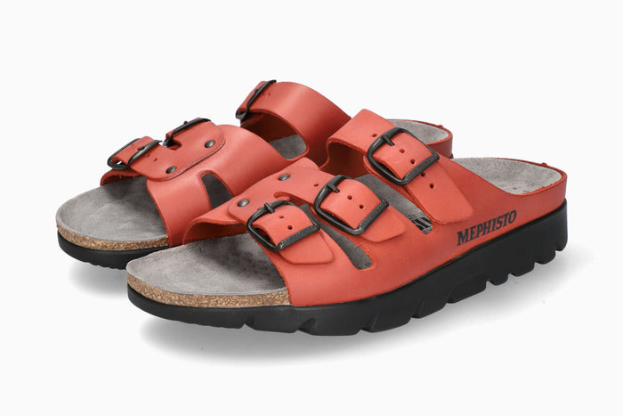 Mephisto Zach Fit Men's Sandal Red